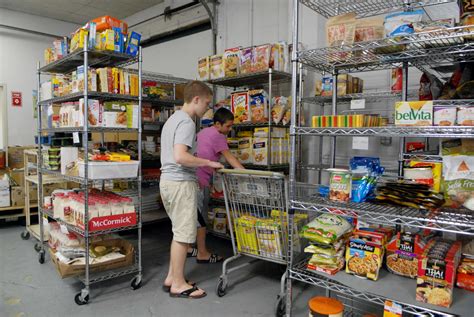 All volunteers must sign a waiver, click here to download the waiver. Food Bank and volunteers keep hunger at bay