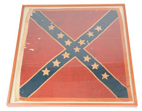 Lot Detail Captured 4th North Carolina Cavalry Confederate Battle Flag