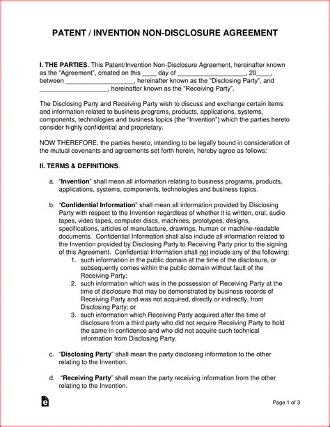 By signing an nda, the party who receives confidential information agrees to use the information only for permitted reasons and to keep. Non Disclosure Agreement Format Word - Template 1 : Resume Examples #kLYrZgRY6a