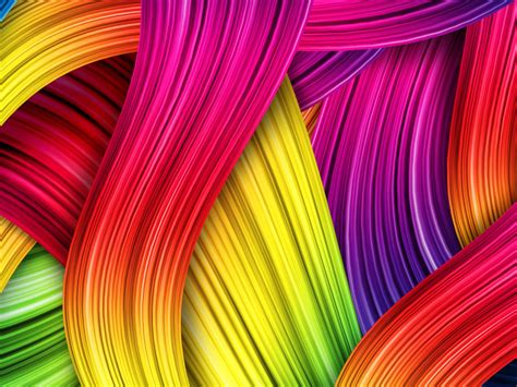 Rainbow 3d Color Wallpaper Hd