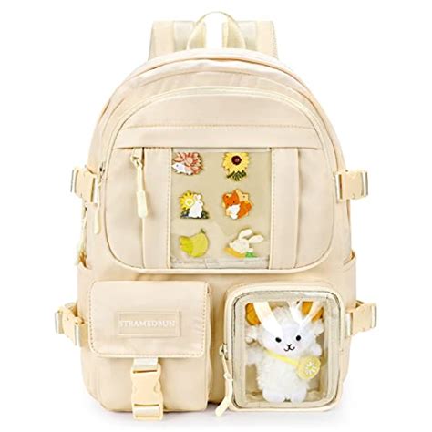 STEAMEDBUN Kawaii Backpack Cute Aesthetic Backpack For Girls Ita Backpack With Inserts For