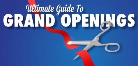 Not sure where to start, or how to get funding? Grand Opening Guide - Ideas, Marketing, Activities & More | Signs.com