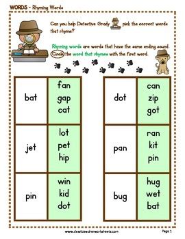 We did not find results for: Rhyming Words - Rhyming Words Activities - Kindergarten to ...