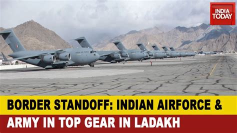 India China Standoff Indian Army And Airforce On Maximum Alert In