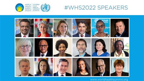 World Health Organization Who On Twitter The World Health Summit Starts On 16th Oct Listen
