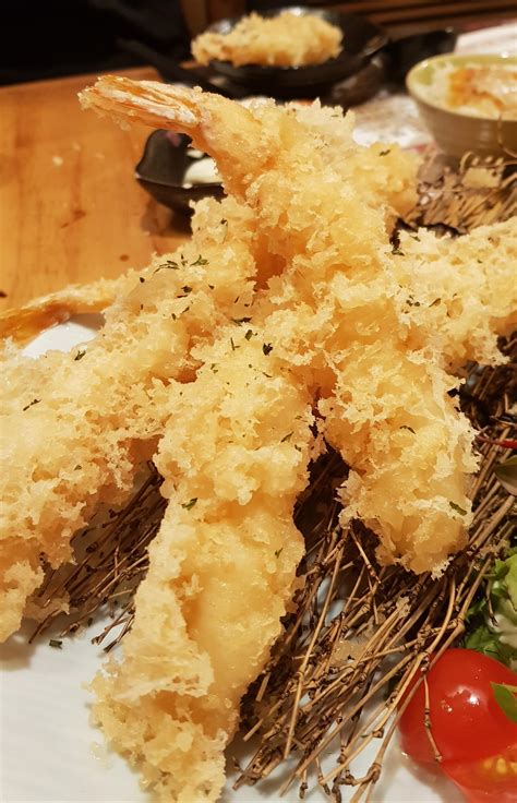 Oc Best Japanese Style Fried Shrimp In My Life It Was Cloudy R