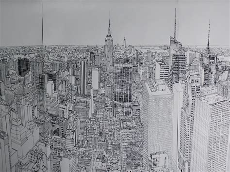 Easy drawing tutorials for beginners, learn how to draw animals, cartoons, people and comics. Mesmerising time-lapse of an artist drawing the New York City skyline in just 2 minutes ...