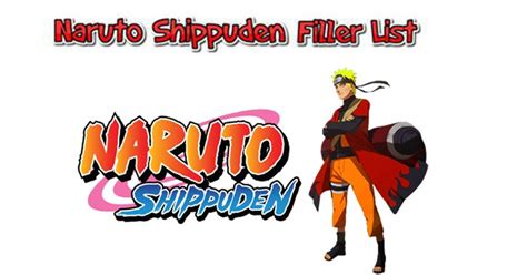 Naruto Shippuden Filler List 2018 Complete Start To Finish Guide