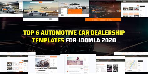 Top 6 Automotive Car Dealership Joomla Templates 2020 Templaza Blog