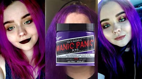 Manic Panic Ultra Violet Review Youtube