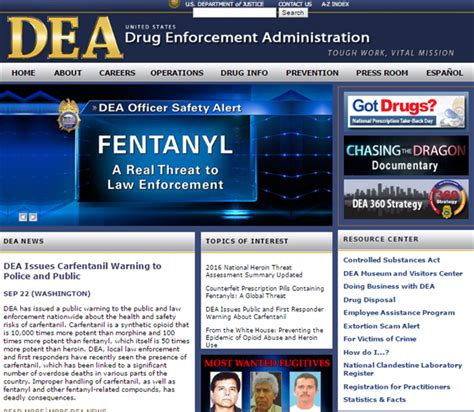 Us Drug Enforcement Administration Dea Resources Psp Clearinghouse