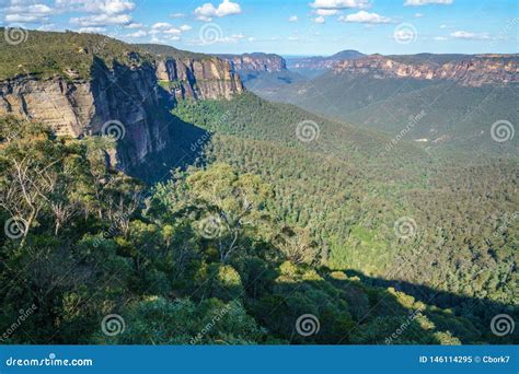 Govetts Leap Lookout Blue Mountains National Park Australia 24 Stock
