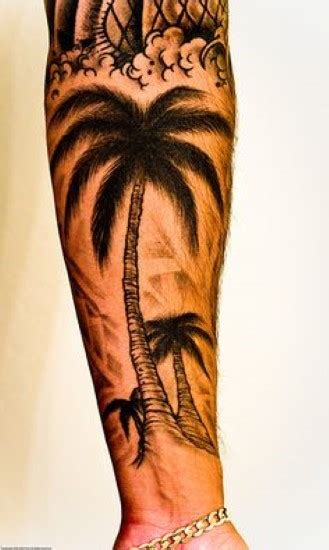 61+ Amazing Palm Tree Tattoos
