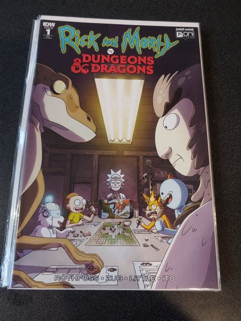 Rick And Morty Vs Dungeons And Dragons 1 Variant Cover Cj Cannon