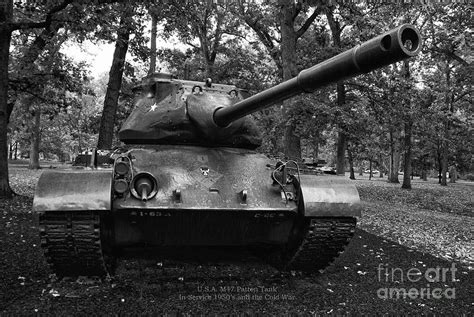 M47 Patton Tank Photograph By Thomas Woolworth Fine Art America