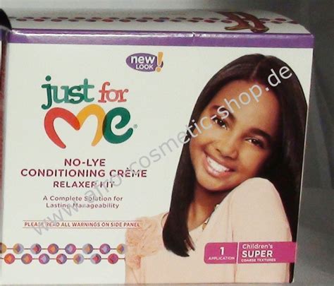 Just For Me Relaxer Kit Super Afro Cosmetic Shop