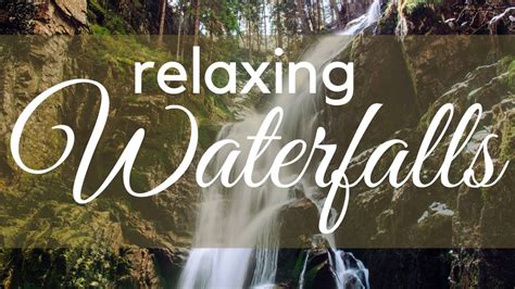 Calming Waterfalls Relaxation Sounds By Mantraversity Youtube