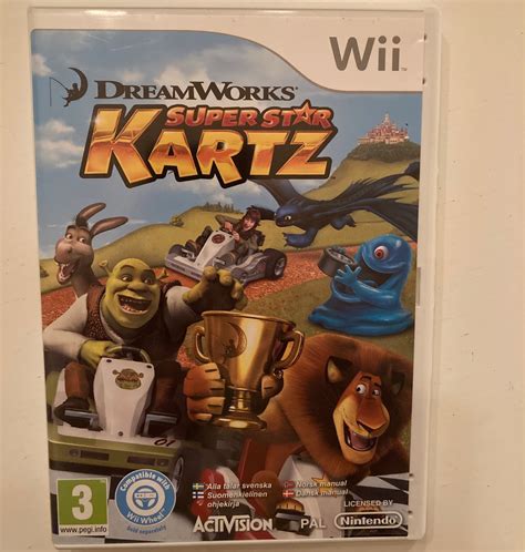 Dreamworks Superstar Kartz Wii 419178887 ᐈ Köp På Tradera