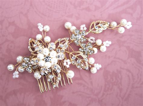 Bridal Hair Combs Youll Love From Lottie Da Designs