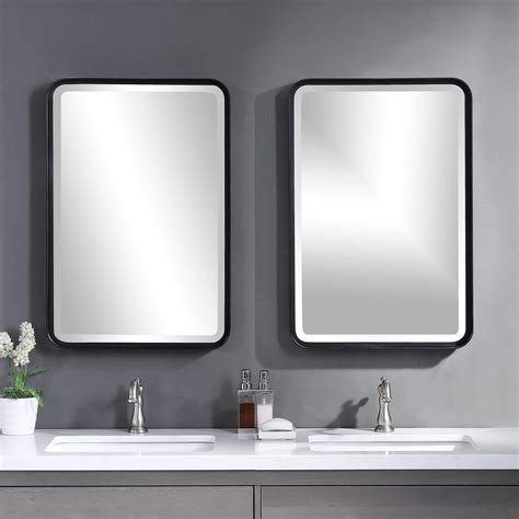 Croften Black Vanity Mirror In 2021 Black Vanity Led Mirror Bathroom Mirror Wall Bathroom