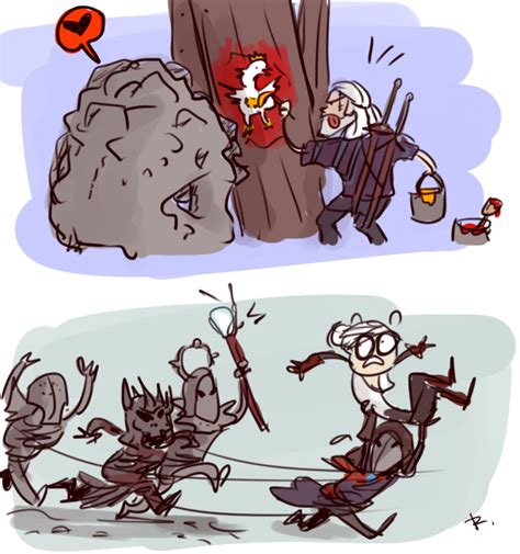 The Witcher 3 Doodles 9 By Ayej On Deviantart