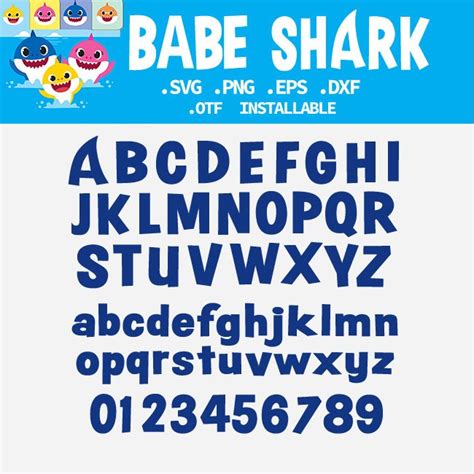 Free Printable Baby Shark Alphabet Banner Pack Baby Shark