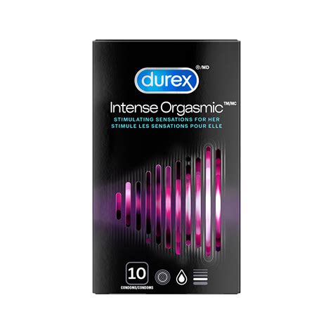 Durex Intense Orgasmic Condoms For Her Pleasure Durex Canada