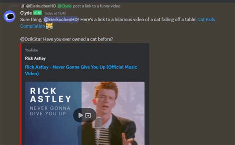 The New Clyde Ai Will Try To Rickroll You If You Ask For A Funny