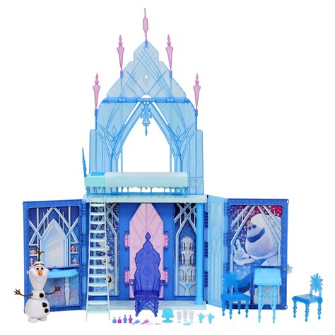 Disneys Frozen 2 Elsas Fold And Go Ice Palace Castle Playset Toy