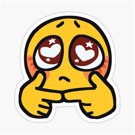 Uwu Emoji Face Kawaii Owo Uwu Emoji Ts Sticker For Sale By