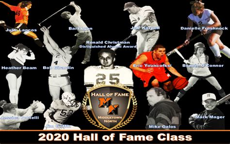 2020 Middletown North Hall Of Fame Class Announced The Lions Roar