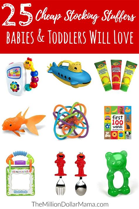 25 Stocking Stuffer Ideas For Toddlers And Babies