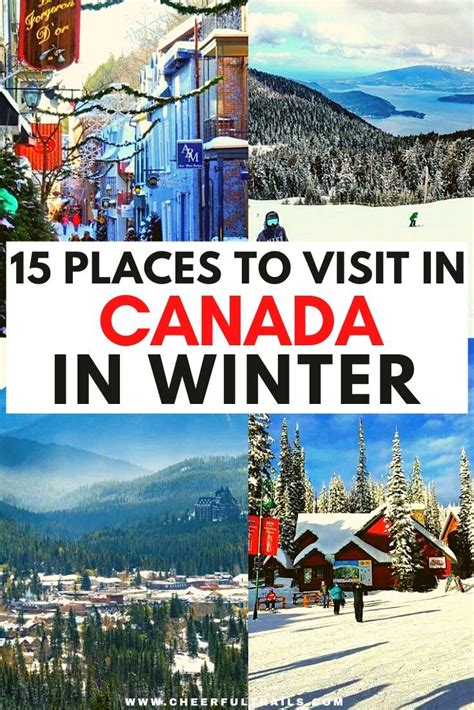 Places To Visit In Canada In Winter Canada Canada Visit Canada Canada