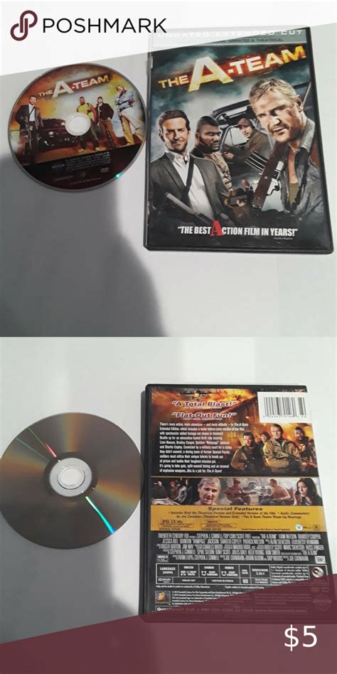 The A Team Pg 13 And Unrated Versions Widescreen Dvd 2010 The A