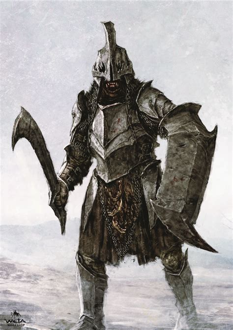 They had attacked the mountain and taken it from the dwarves of durin dwelling there. The Hobbit - The Battle of Five Armies Orcs by WETA ...