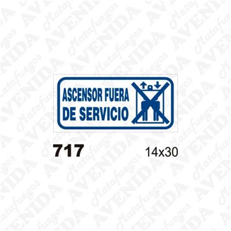 Cartel Ascensor Fuera De Servicio Carteles Standard Portal De Compras