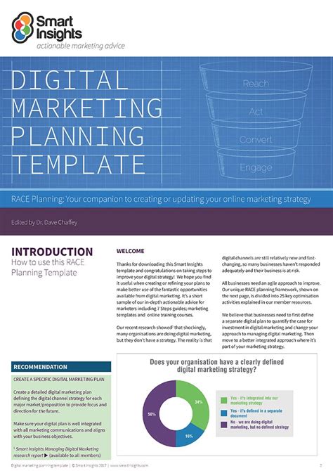 Digital Marketing Plan Template Word