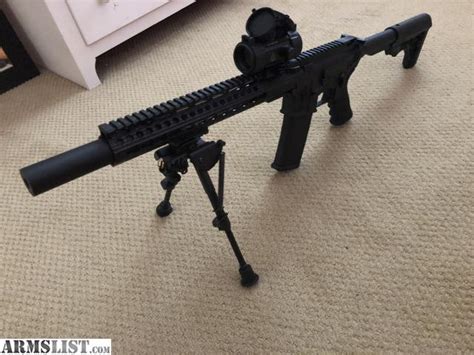 Armslist For Sale Ar 15 Custom Sgi With Suppressor