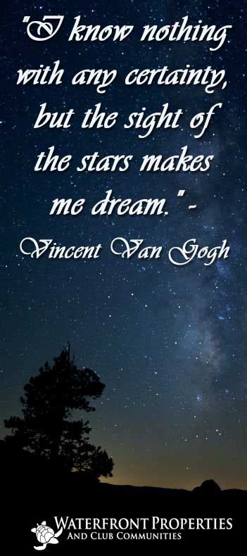 Stars Quote By Vincent Van Gogh