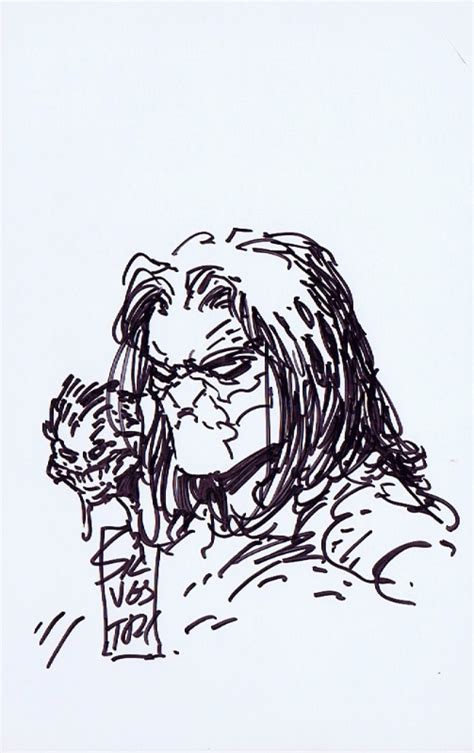 Darkness By Marc Silvestri In Royce Visos The Darkness Bust Sketches