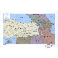 Large Political And Administrative Map Of Turkey With Roads Cities And