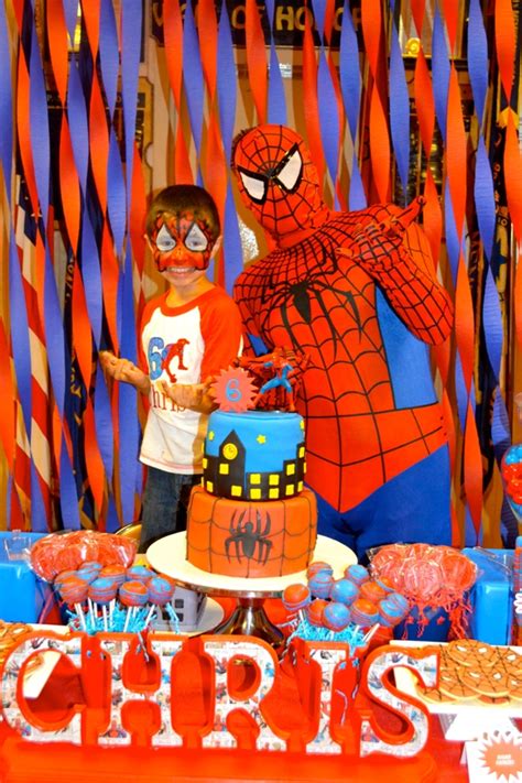 Amazing Spiderman Inspired Birthday Party Ideas Party Ideas Party