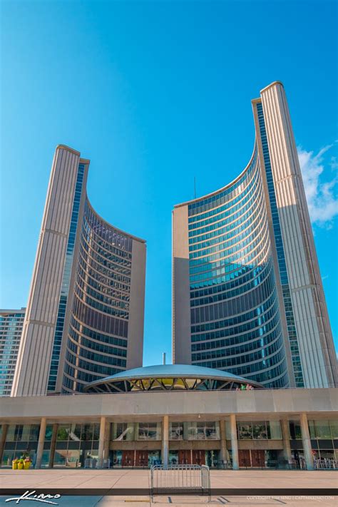 Toronto Canada Ontario Downtown City Hall Architecture Royal Stock Photo