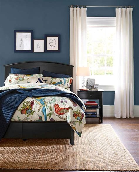 See more ideas about dark master bedroom, master bedroom, design. Sherwin Williams Denim | Blue bedroom paint, Bedroom ...