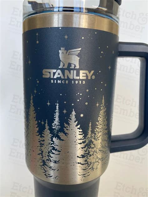 Night Sky Custom Stanley Adventure Quencher 40 Oz Tumbler Engraved