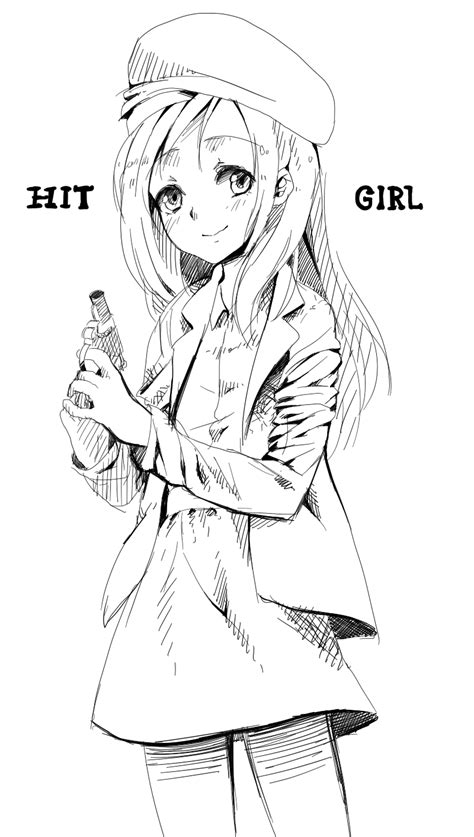 Hit Girl Kick Ass Drawn By Amakuri3000 Danbooru