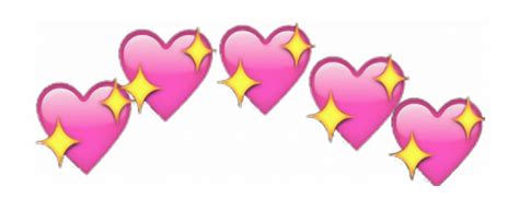 Hearts Png Rosado Emojis Heart Emoji Transparent Clip Art Library
