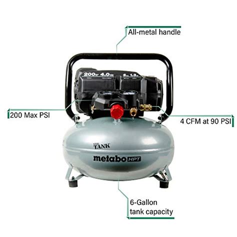 Metabo HPT Air Compressor THE TANK PSI Gallon Pancake EC S WantItAll