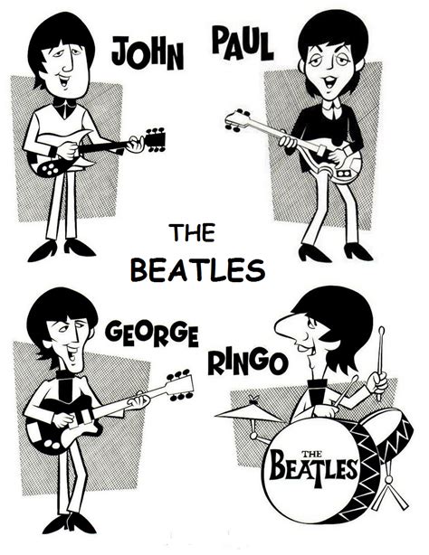 Pin By Ernesto Smerik On Beatles Beatles Cartoon The Beatles