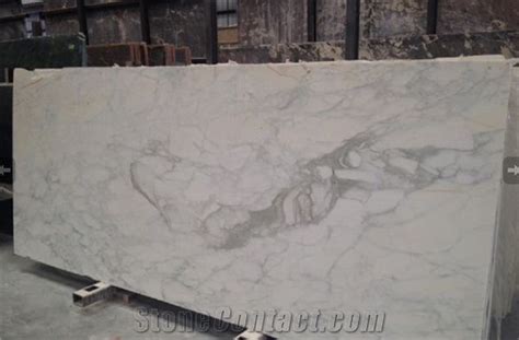 Calacatta Caldia Marble Slabs Italy White Marble From United States